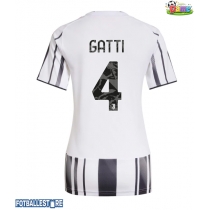 Juventus Federico Gatti #4 Hjemmedrakt Dame 2025-26 Kortermet